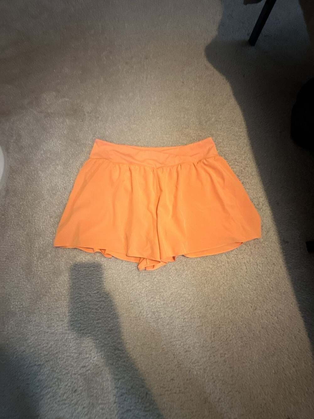 Maurices Orange Athletic Shorts Size XL